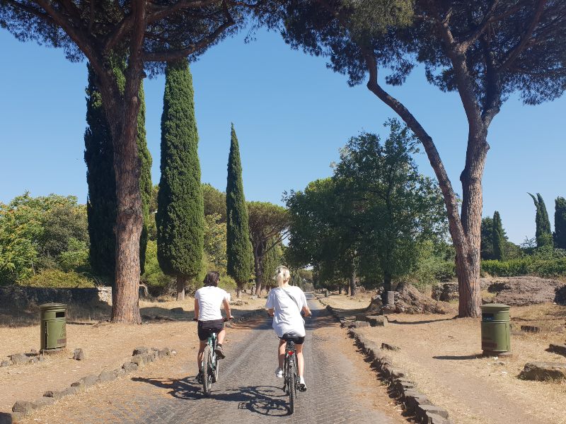 Via Appia fietstocht in Rome
