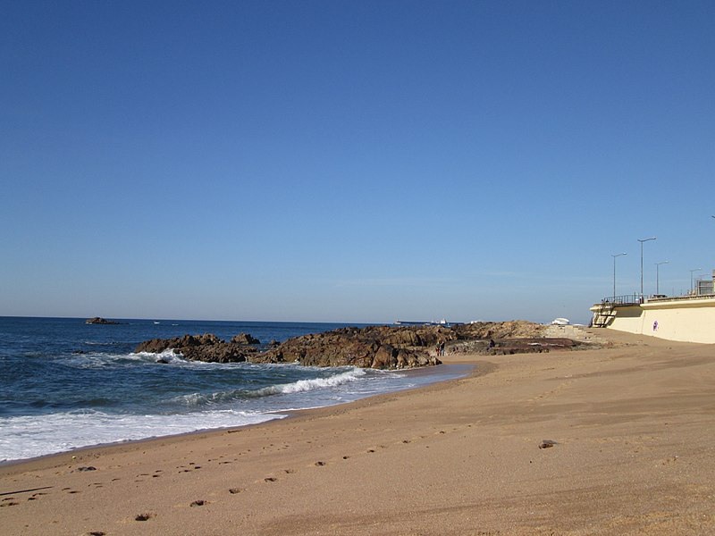 Rustige stranden van Porto