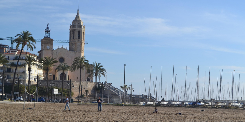 sitges stranden