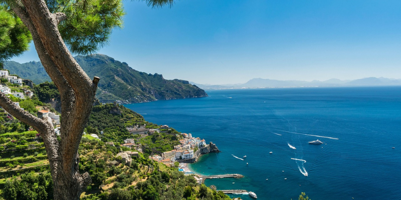 amalfi landschap