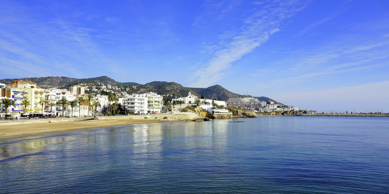 sitges strand