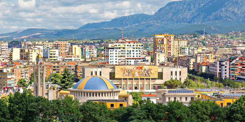 tirana albanie