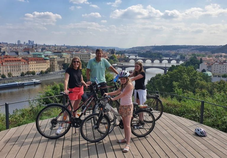 Prag mit dem Fahrrad
