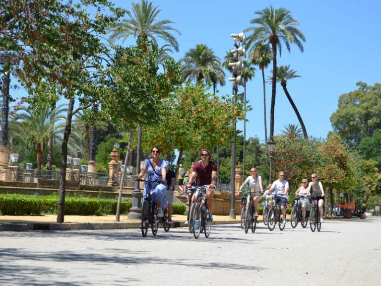 Sevilla Studenten Fahrradtour