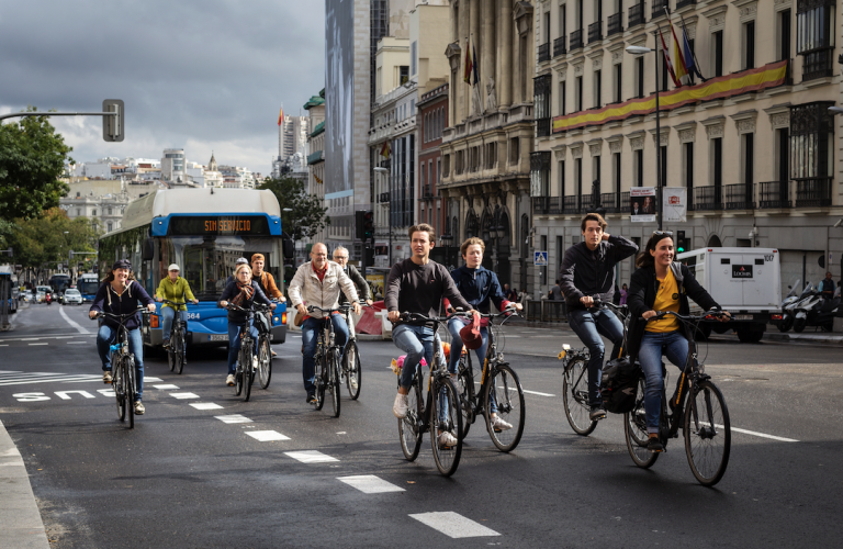 Madrid Fietstour + Fietshuur