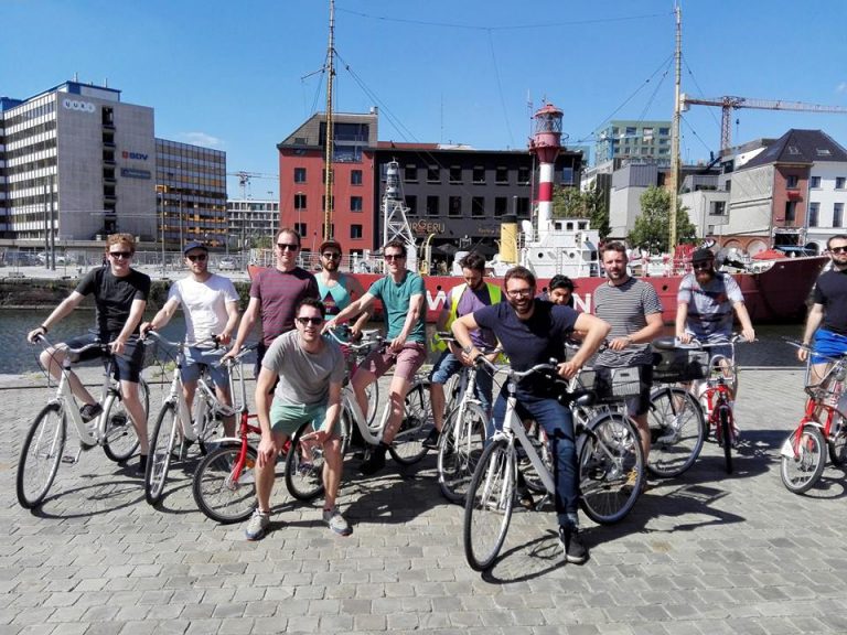 Studentenfietstour Antwerpen