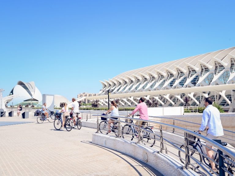 Valencia Studenten Fahrradtour
