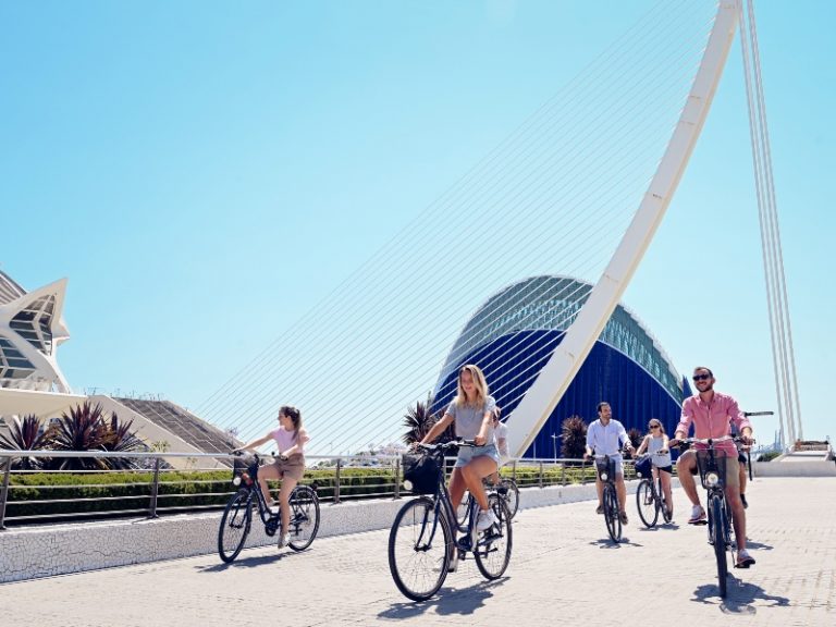 Valencia Studenten Fahrradtour