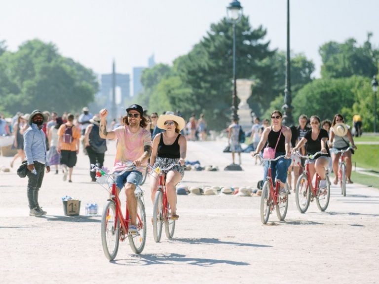 Studentenfietstour Parijs
