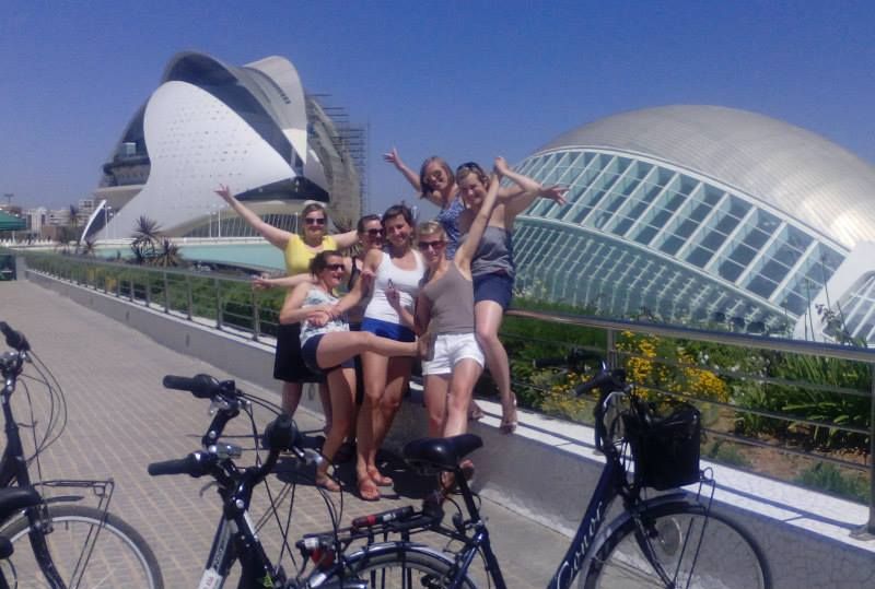 Studentenfietstour Valencia