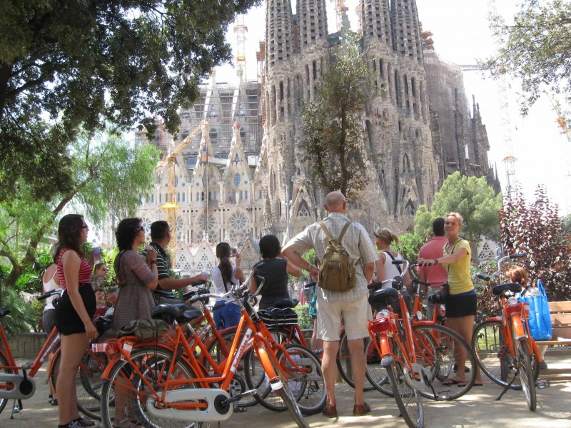 Barcelona Highlights Fahrradtour