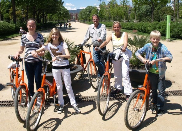 Fahrradtour Barcelona mit Kindern