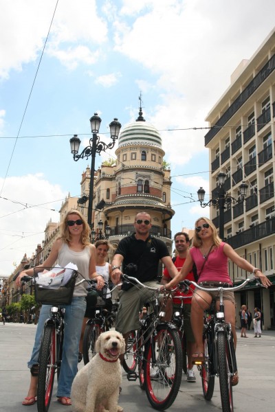 Sevilla tur + cykelleje