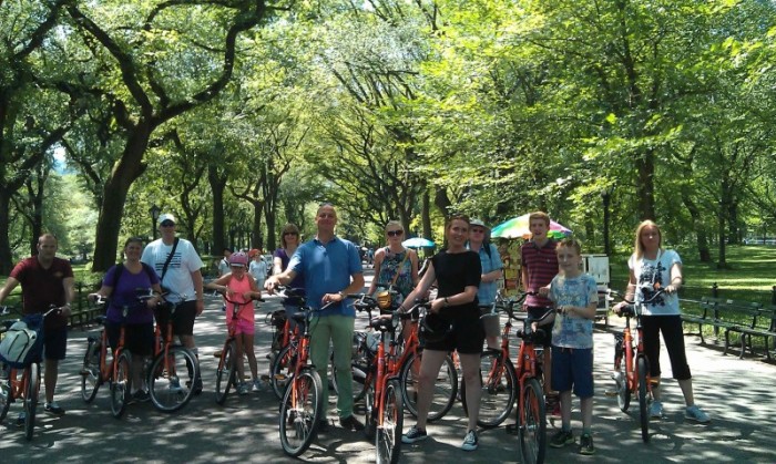 Central Park Cykelturen