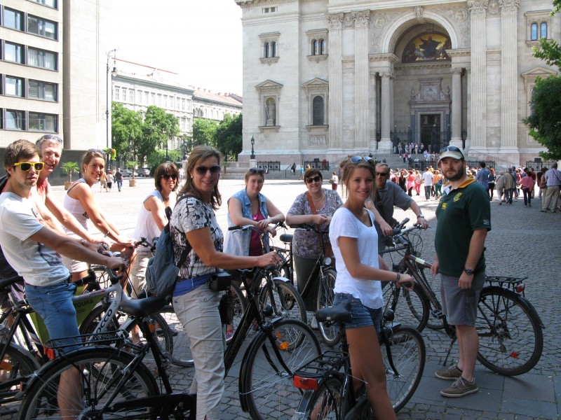 Budapest Studenten Fahrradtour