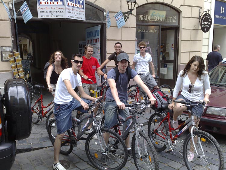 Prague Student Bike Tour