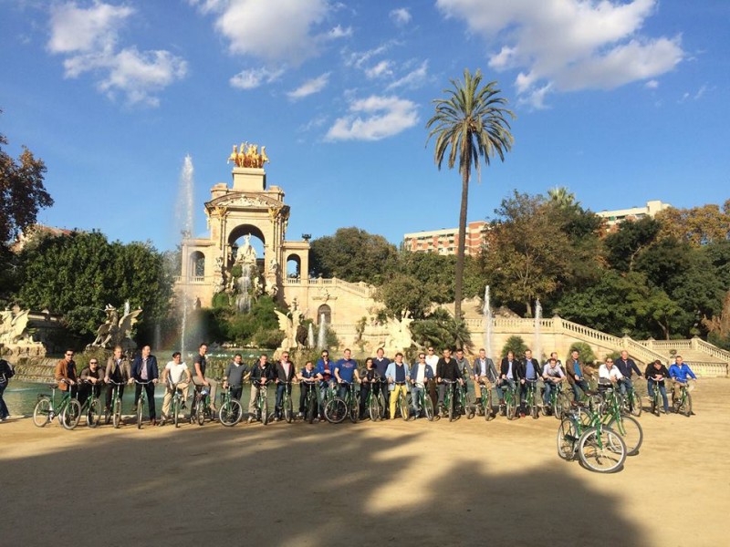 Studentenfietstour Barcelona