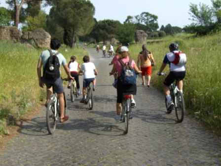 Rom Via Appia Cykeltur