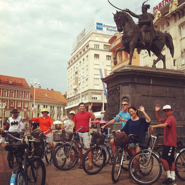 Zagreb Alternative Fahrradtour