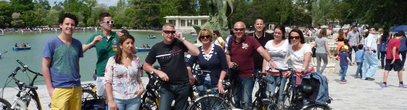 Madrid Fahrradtour + Verleih Kombi