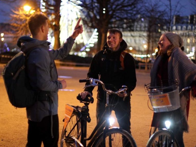 Paris bei Nacht Radtour