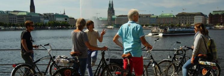 Hamburg Fietstocht met Privégids Hamburg Fietstocht met Privégids