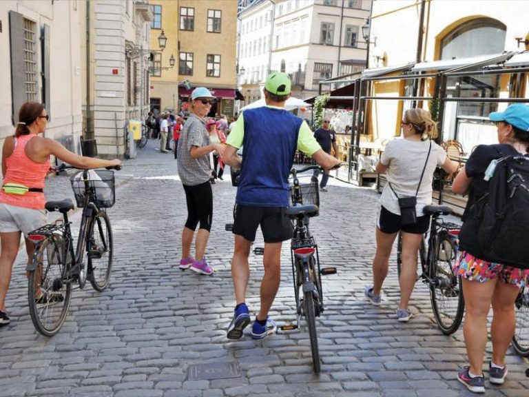 Cykelleje i Stockholm