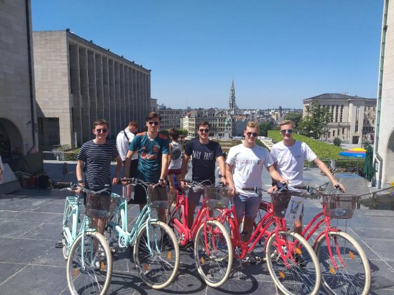 Studentenfietstour Brussel