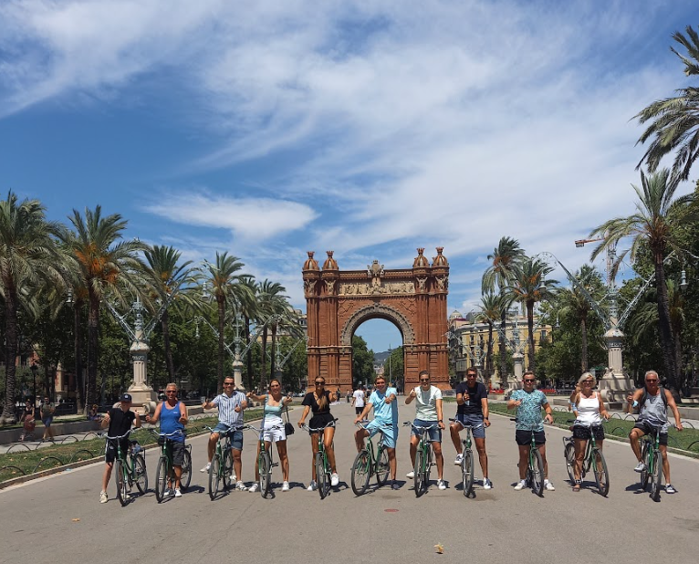 Studentenfietstour Barcelona