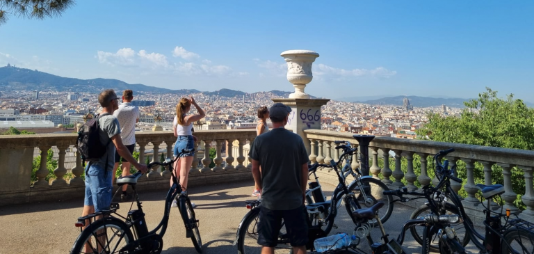 Barcelona Fietstocht op Montjuic