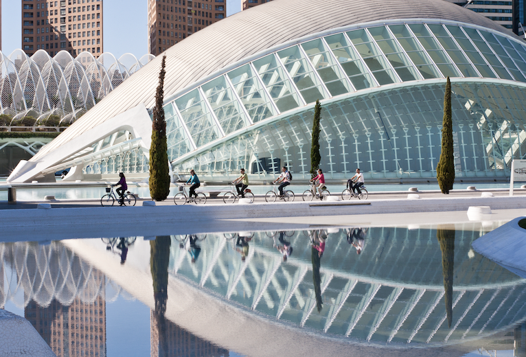Fietsverhuur in Valencia
