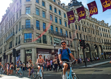 Geheimnisse von London Radtour