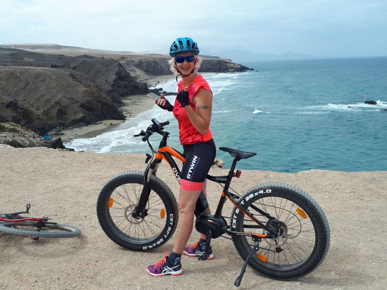 Costa Calma (Fuerteventura) Rundtur med elcykel Costa Calma (Fuerteventura) Rundtur med elcykel