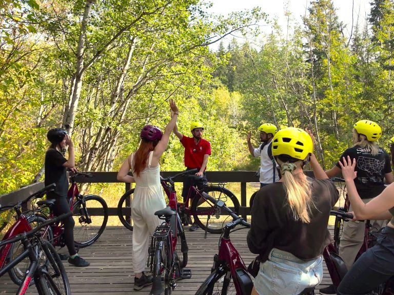 Edmonton Fietstour: de highlights Edmonton Fietstour: de highlights