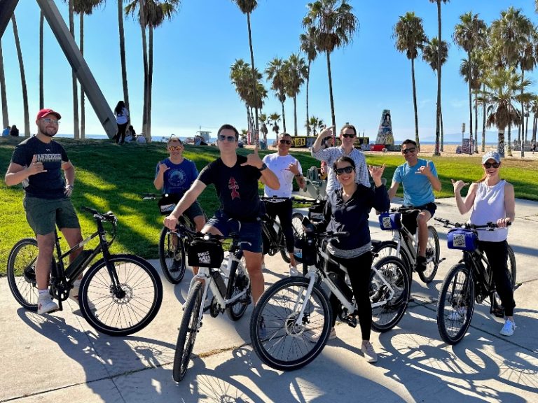 Visite à vélo de Santa Monica avec un guide privé Visite à vélo de Santa Monica avec un guide privé