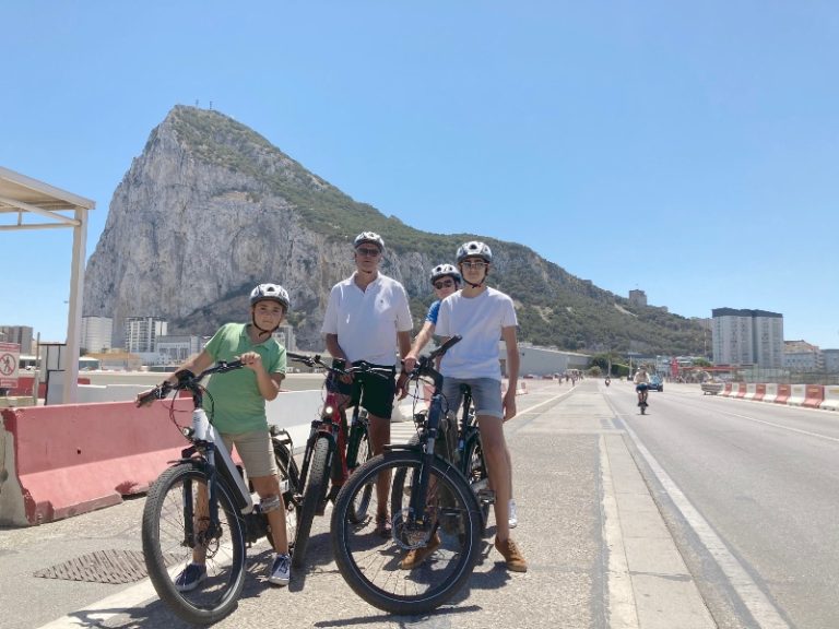 Recorrido en bicicleta eléctrica por Gibraltar Recorrido en bicicleta eléctrica por Gibraltar